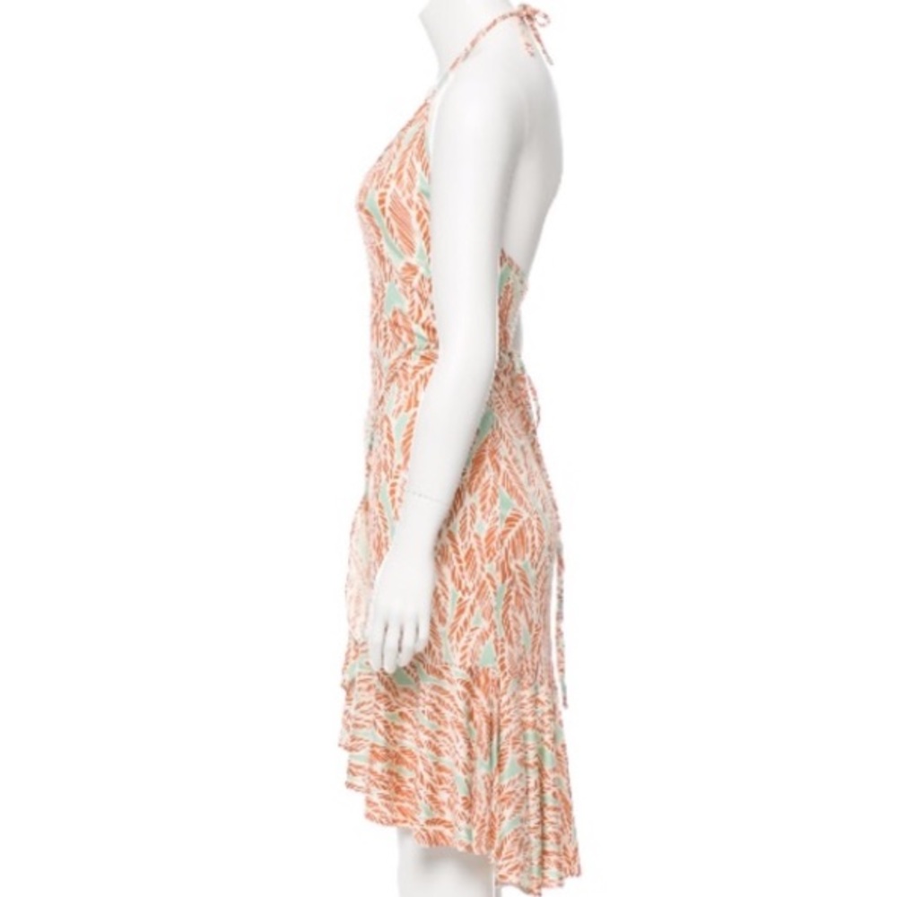 Mara Hoffman silk wrap dress S